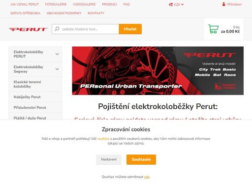 česká elektrokoloběžka s velkými koly