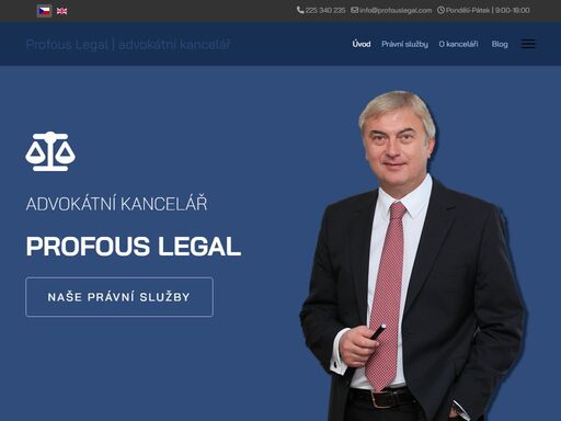 judr. miloš profous, profous legal, advokátní kancelář