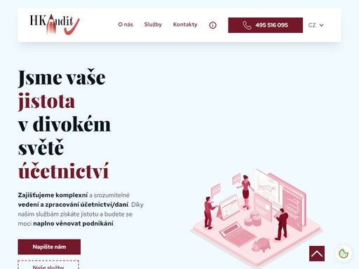 vedení a zpracování účetnictví, daní, hradec králové, hk audit s.r.o.