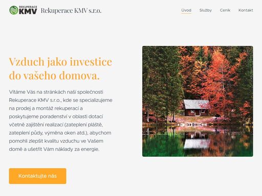 vzduch jako investice do vašeho domova.
