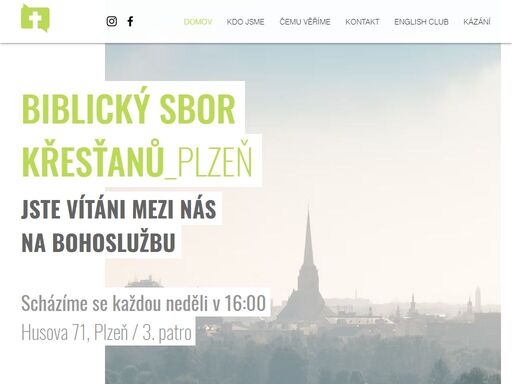 jsme skupina věřících, kteří se pravidelně scházejí s cílem oslavovat boha tím, že poznáváme ježíše krista a dáváme ho poznat ostatním. pojdťe navštívit biblický sbor křesťanů-plzeň.