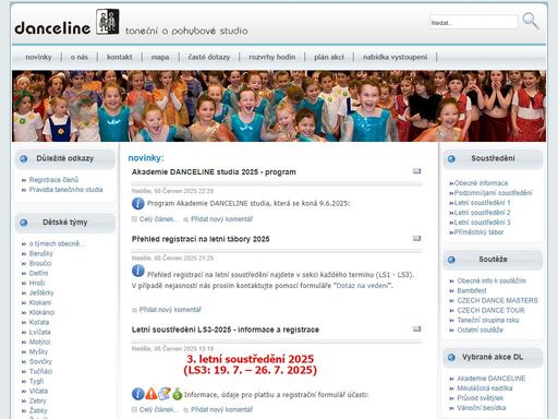 danceline taneční a pohybové studio