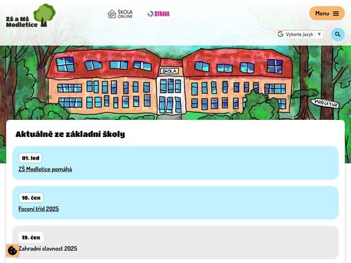 naše dvoutřídní mš má kapacitu 48 dětí. provoz zš modletice byl zahájen 1.9.2022 kdy začala výuka prvního ročníku, časem vznikne 5 ročníků 1. stupně.