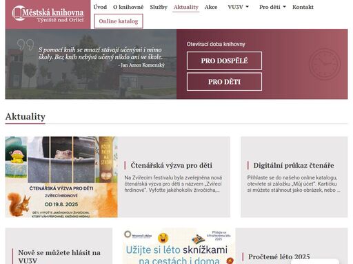 www.knihovnatyniste.cz