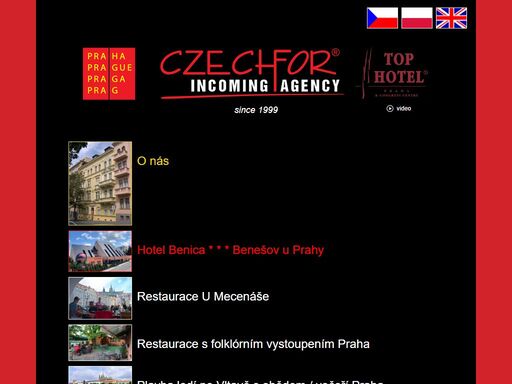 hotels and restaurants in prague.