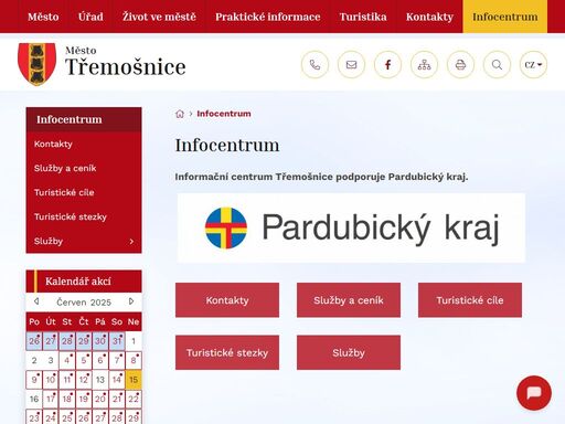 oficiální stránky města třemošnice