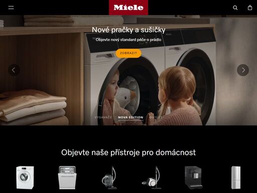 poznejte světově rozšířenou prémiovou značku pro domácí i profesionální přístroje s nejvyššími požadavky na kvalitu.