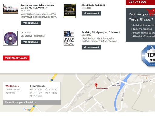 weldis rk, s.r.o. - vše pro svařování! partner esab. ochranné pomůcky.