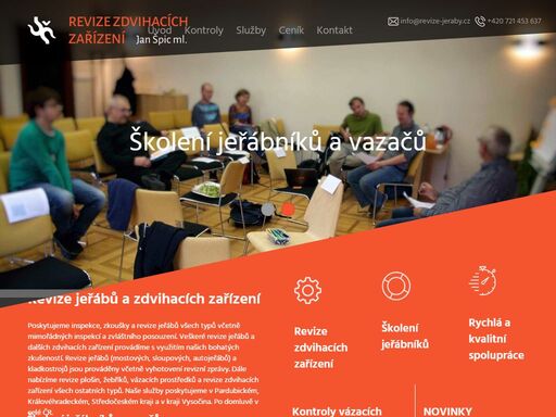 provádíme revize jeřábů a zdvihacích zařízení. školení jeřábníků a vazačů břemen. inspekce jeřábů a další zdvihací techniky. revize plošin