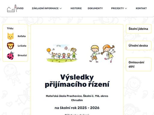 mateřská škola, prachovice, školní č. 116, okres chrudim