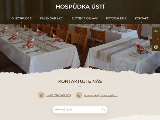 hospůdka ústí