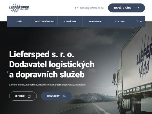 společnost liefersped s. r. o. je dodavatelem logistických a dopravních služeb. nabízíme silniční, leteckou, námořní a železniční mezinárodní přepravu a zasilatelství.