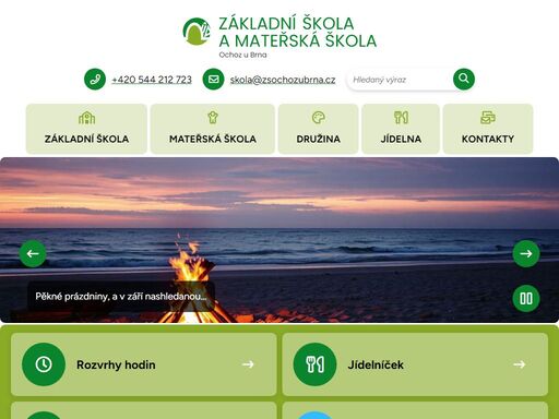 základní škola a mateřská škola ochoz u brna,okres brno-venkov,příspěvková organizace