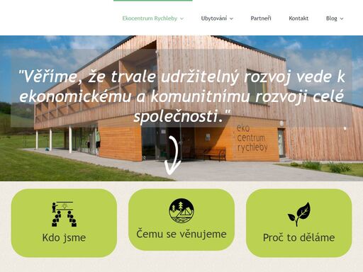 ekocentrum nabízí možnost pronájmu prostor pro pořádání konferencí, teambuildingů, školení, seminářů, výstav, relaxačních i sportovních akcí.