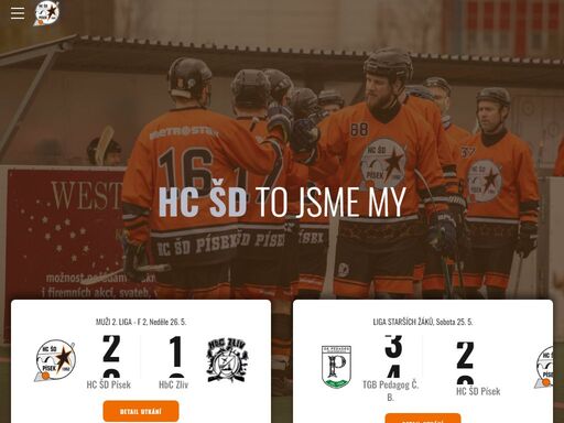 oficiální stránky hokejbalového týmu hc šd písek. hc šd to jsme my.