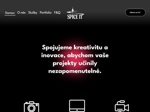spice it je výkonné kreativní studio se sídlem v praze, které promění vaše vize v realitu. specializujeme se na profesionální fotografii, videoprodukci, grafický design a tvorbu webů. s naším komplexním přístupem zvládneme projekty všech velikostí a jsme kompletním řešením pro váš vizuální obsah.