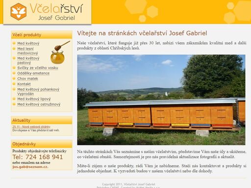 včelařství josef gabriel boršice