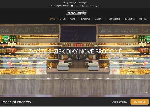 kompletní zařízení interiérů prodejen. realizace prodejních prostorů od firmy prodejní interiéry s.r.o. ze znojma.