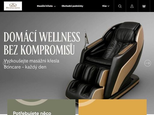 vítejte v našem obchodě. dopřejte si domácí wellness každý den
objevte svět pohodlí, uvolnění a moderních technologií. nabízíme špičková masážní křesla, která se stanou vaším osobním relaxačním koutem – kdykoliv potřebujete.

? 4d i 3d masážní technologie
? funkce zero gravity pro beztížný odpočinek
? vyhřívání…