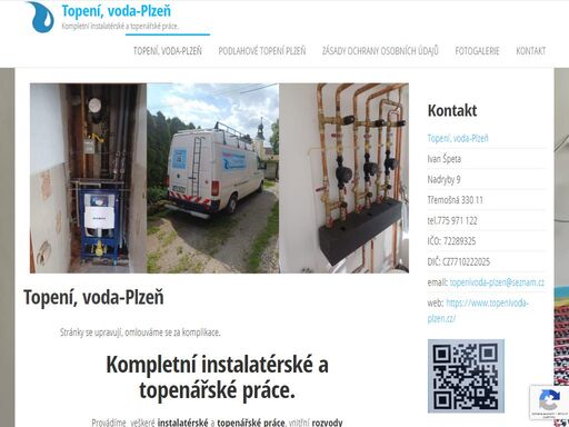 kompletní instalatérské a topenářské práce. provádíme veškeré instalatérské a topenářské práce. výměna kotlů. tepelná čerpadla.