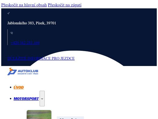 autoklub hradiště nabízí trať s bohatou tradicí, moderním zázemím a otevřenými dveřmi pro veřejnost. přijeďte si zajezdit, trénovat nebo zažít motorsport v přátelské komunitě jezdců.