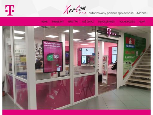 xercom s.r.o. je autorizovaným partnerem t-mobile a nabízí komplexní řešení v oblasti informačních technologií a mobilních komunikací. prodej mobilních telefonů, širokou škálu příslušenství a počítačového vybavení.
