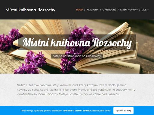 našim čtenářům nabízíme stálý knihovní fond, který každým rokem doplňujeme o novinky ze světa české i zahraniční literatury. pravidelně též vypůjčujeme soubory knih z výměnného souboru knihovny matěje josefa sychry ve žďáře nad sázavou.