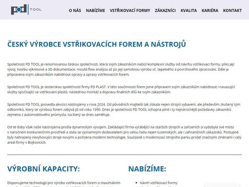nabízíme komplexní služby od návrhu vstřikovací formy, přes její vývoj, tvorbu výkresové a 3d dokumentace, mould-flow analýzu až po její samotnou výrobu vč. tepelného a povrchového zpracování.
