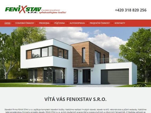 stavební firma fenix stav s.r.o. zajišťuje kompletní stavební služby. nabízíme realizaci hrubých staveb, staveb na klíč, rekonstrukce a půdní vestavby