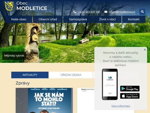 obec modletice
