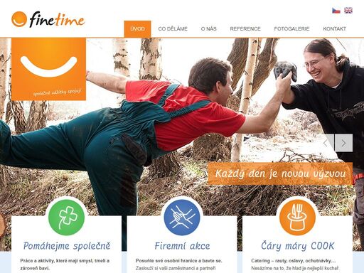 zaměřujeme se na práce a aktivity, které mají smysl, tmelí a zároveň baví. firemní akce, catering, sportovní a relaxační programy, konference, firemní konstelace, teambuilding, koučink.