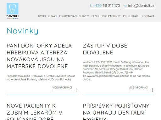 zubní ordinace a dentální hygiena dentuli neratovice. zabýváme se ošetřováním chrupu pacientů všech věkových kategorií s důrazem na preventivní, záchovnou stomatologii a endodoncii.