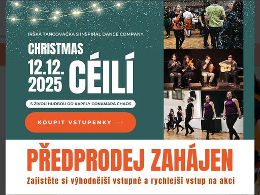 objevte kouzlo irského tance: 
inspiral dance company je víc než škola irského tance v praze. učíme, tvoříme a spojujeme komunitu skrze tanec, vystoupení a radost z pohybu. 