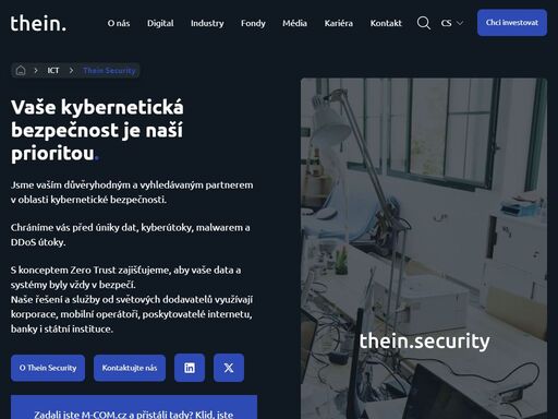 jsme česká investiční společnost s jasnou vizí, která má pod svými křídly etablované firmy s tradicí a dlouholetým know-how. specializujeme se na oblasti ict a strojírenství. pyšníme se předními experty. naše portfolio je široké a pestré.
