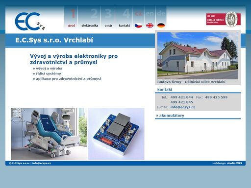 e.c.sys s.r.o. vrchlabí - úvod