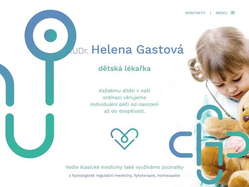 dětská lékařka mudr. gastová s ordinací ve štěpánově a prostějově