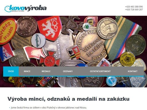 podle vašeho návrhu vyrobíme originální, vysoce kvalitní pamětní a výroční mince, medaile, odznaky a jiné reklamní předměty -  jablonec nad nisou