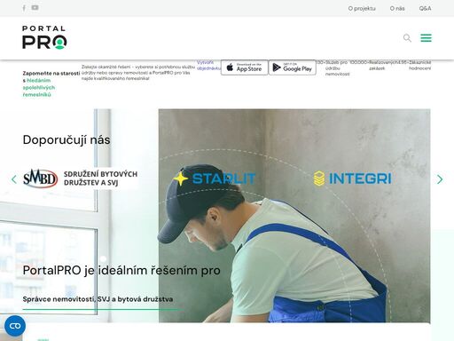 spojujeme řemeslníky se správci nemovitostí, předsedy svj a bytových družstev. vybereme vám fachmany, ověříme jejich kvalifikaci a vyfakturujeme to za vás.
