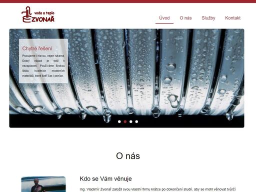 jsme rodinná firma u plzně a nabízíme kompletní servis kotlů, instalaci topení, plynu i čerpadel a vodoinstalace. provádíme autorizovaný servis značek buderus, dakon, baxi, viessmann, immergas a mnoha dalších.