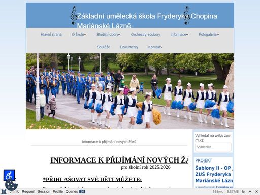 základní umělecká škola fryderyka chopina - mariánské lázně