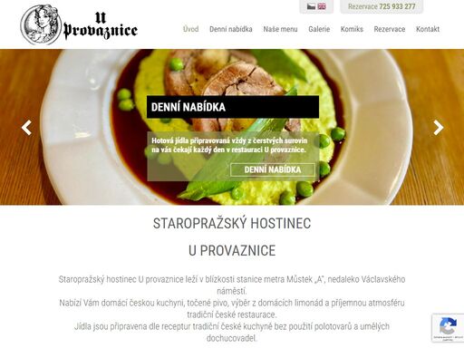 klasická česká pivní restaurace v centru prahy, s tradičními pokrmy v historickém prostoru, kde údajně straší.