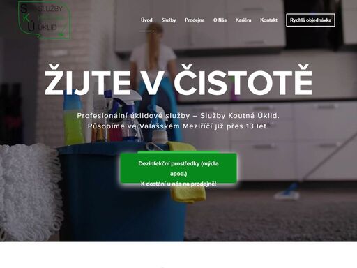 garantujeme profesionální služby. jedná se o perfektní práce na úklidu domácností (bytu, domu), kanceláří (firem) a generální úklid ve valašském meziříčí.