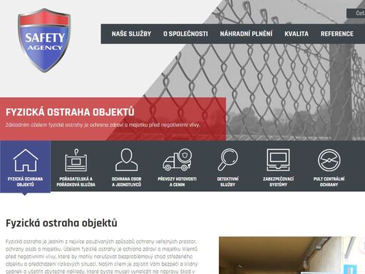 bezpečnostní agentura safety agency zajišťuje bezpečnostní služby jako je ochrana osob a ostraha majetku. pult centralizované ochrany pco. služby osobního strážce bodyguarda, kontrola nemocných zaměstnanců, security služby.