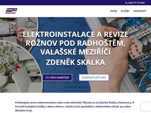 potřebujete elektroinstalace? obraťte se na zdeňka skalku z rožnova p.r. zajistí vám veškeré revize i spotřebičů a nářadí. podívejte se na služby. elektroinstalace a revize rožnov pod radhoštěm.