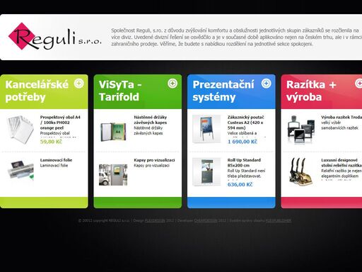 reguli - vše pro vaši nejen kancelář - online obchod s kancelářským zbožím a papirem