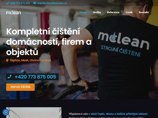 zajišťujeme úklid domácností, firemních prostorů i kanceláří. čistíme sedací soupravy, gauče, židle, koberce, matrace. tlakovým čištěním obnovíme fasády, střechy, zámkovou dlažbu, dětská hřiště i tartanové povrchy. postaráme se také o mytí a čištění solárních panelů. teplic, most, litvínov a okolí