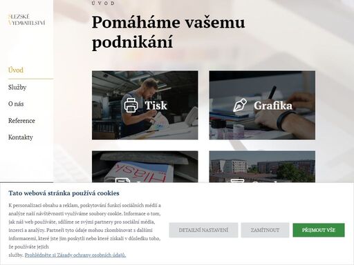 možnosti inzerce, grafiky a tisku u slezského vydavatelství se sídlem přímo v opavě.