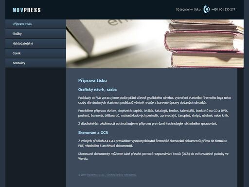 poskytujeme profesionální služby pro grafickou přípravu a tisk.