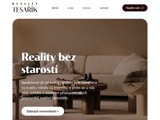 www.realitytesarik.cz
