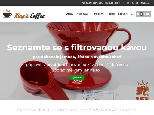 www.kingscoffee.cz